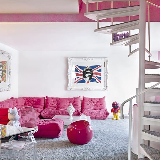 living room rosa