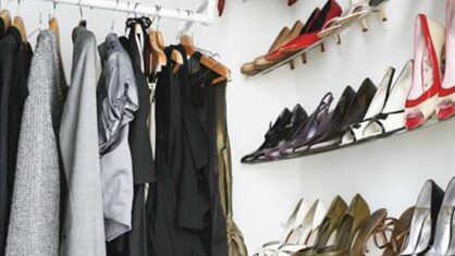 15 tips för att inreda garderob