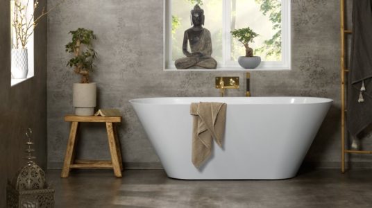 Våtrumsmatta: tips för trygga snygga badrum - Inredningsvis