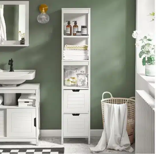 11 bathroom shelf decor ideas to copy