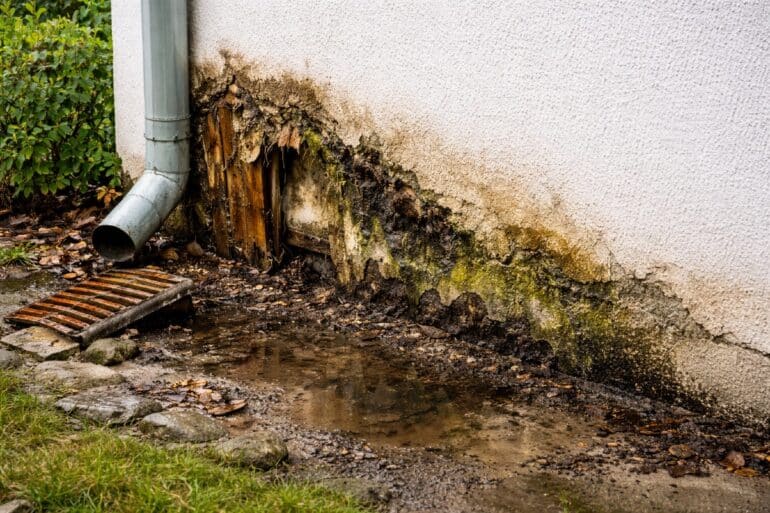 Fuktskada yttervägg