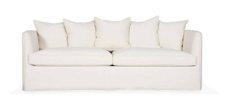 Beige soffa