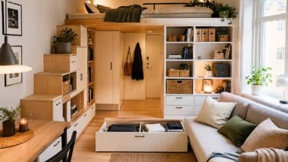 Hur får man mer förvaring i liten lägenhet? 10 smarta tips