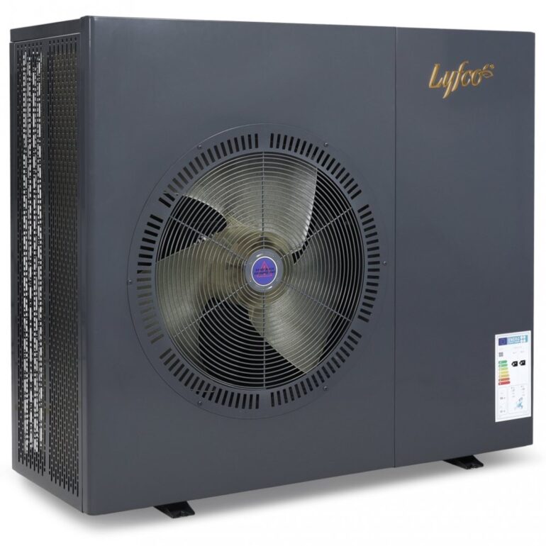 Luftvatten värmepump 16 kw svart (outl1.se)