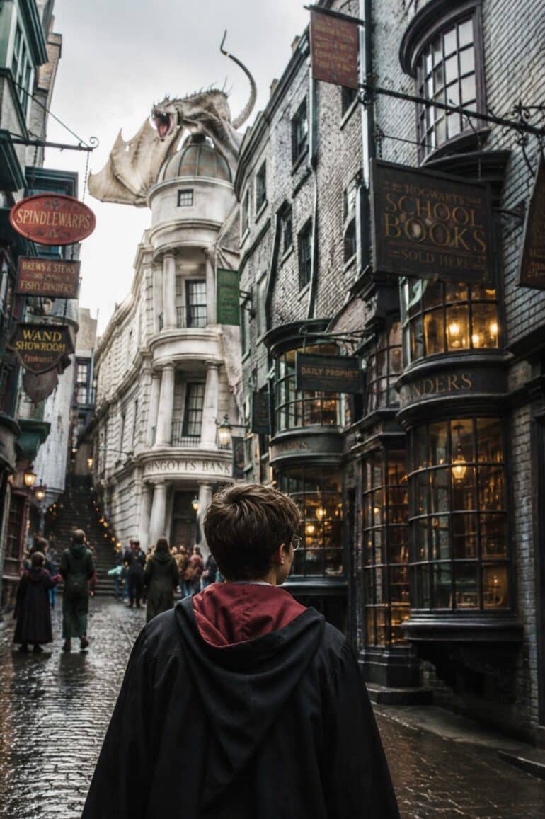 harry potter platser spelats in