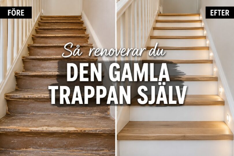 renovera trappa själv