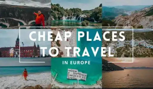 10 billiga ställen att resa i europa