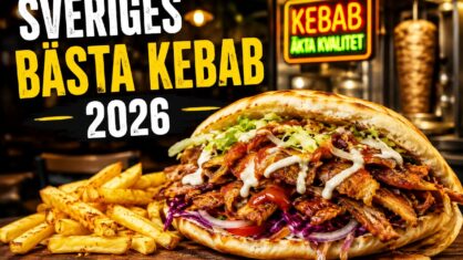 Sveriges bästa kebab 2026 – 20 grymma kebabställen