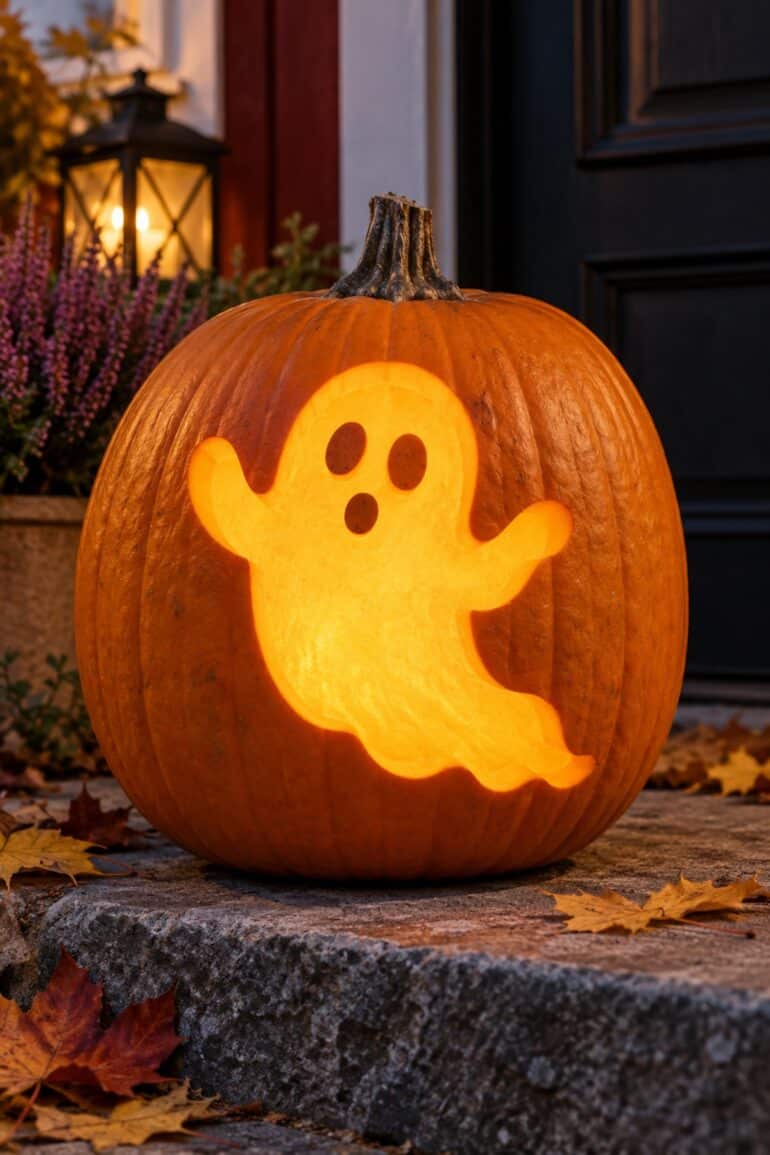 Spökpumpan med ett svävande spöke