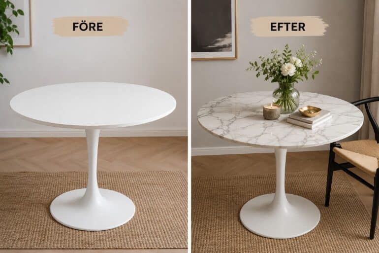 ikea docksta hack bord