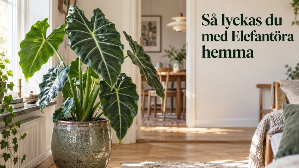 Elefantöra skötsel tips