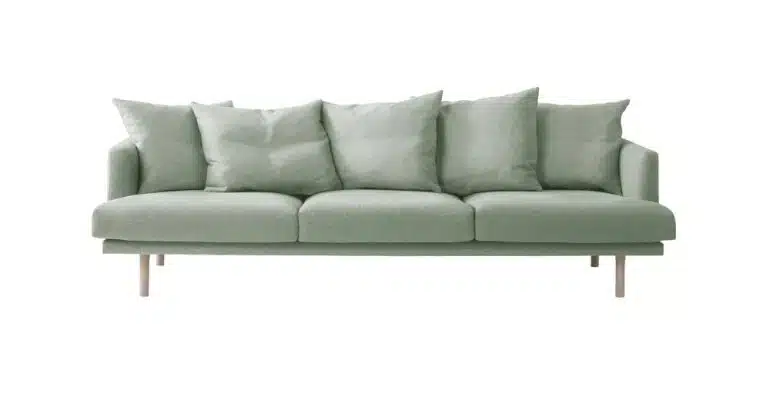 grön soffa tresits