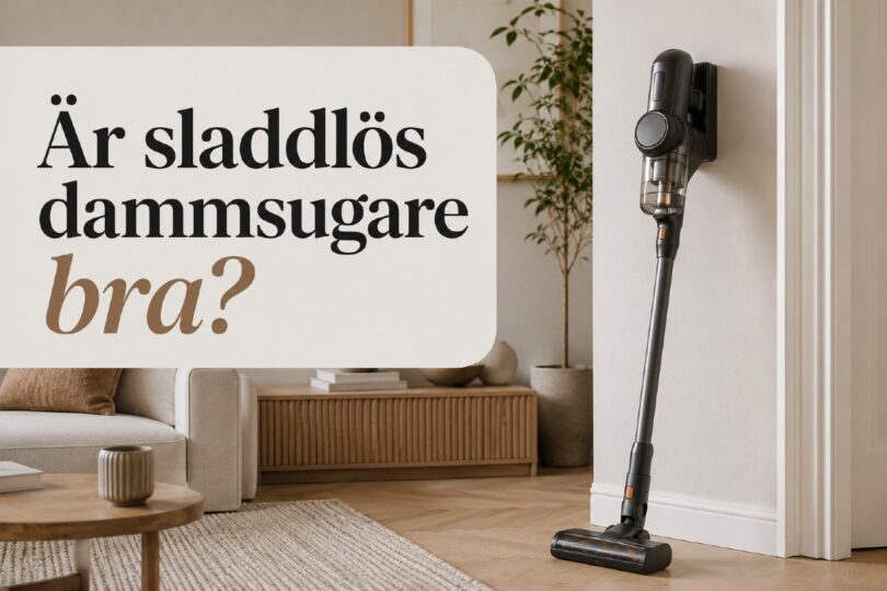 Är sladdlös dammsugare bra