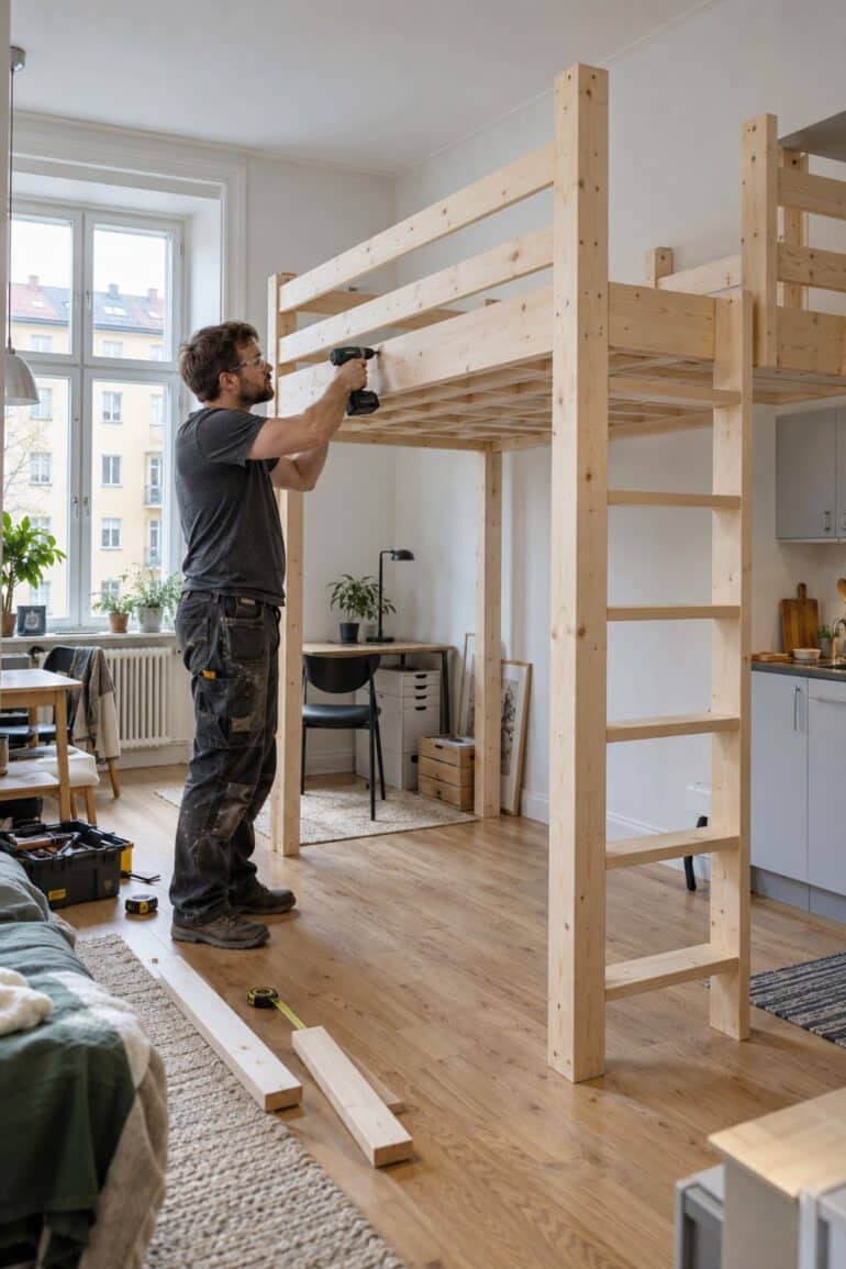 Bygga loftsäng inspiration