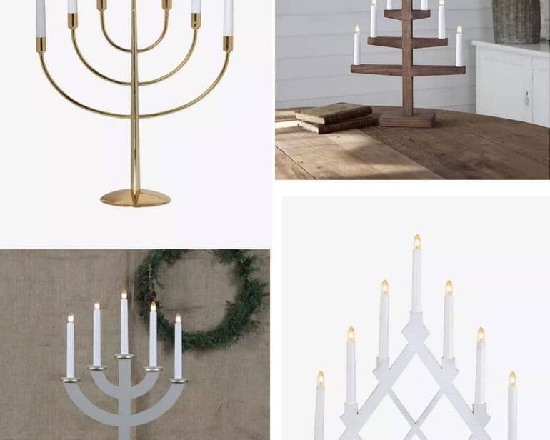 Adventsljusstakar