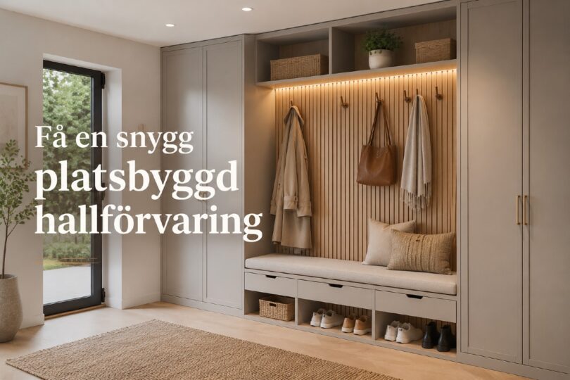 platsbyggd förvaring