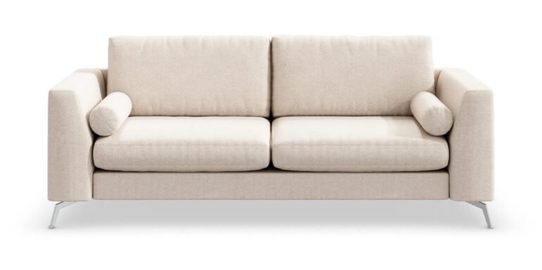 Ocean Lyx 3-sits Tygsoffa Beige