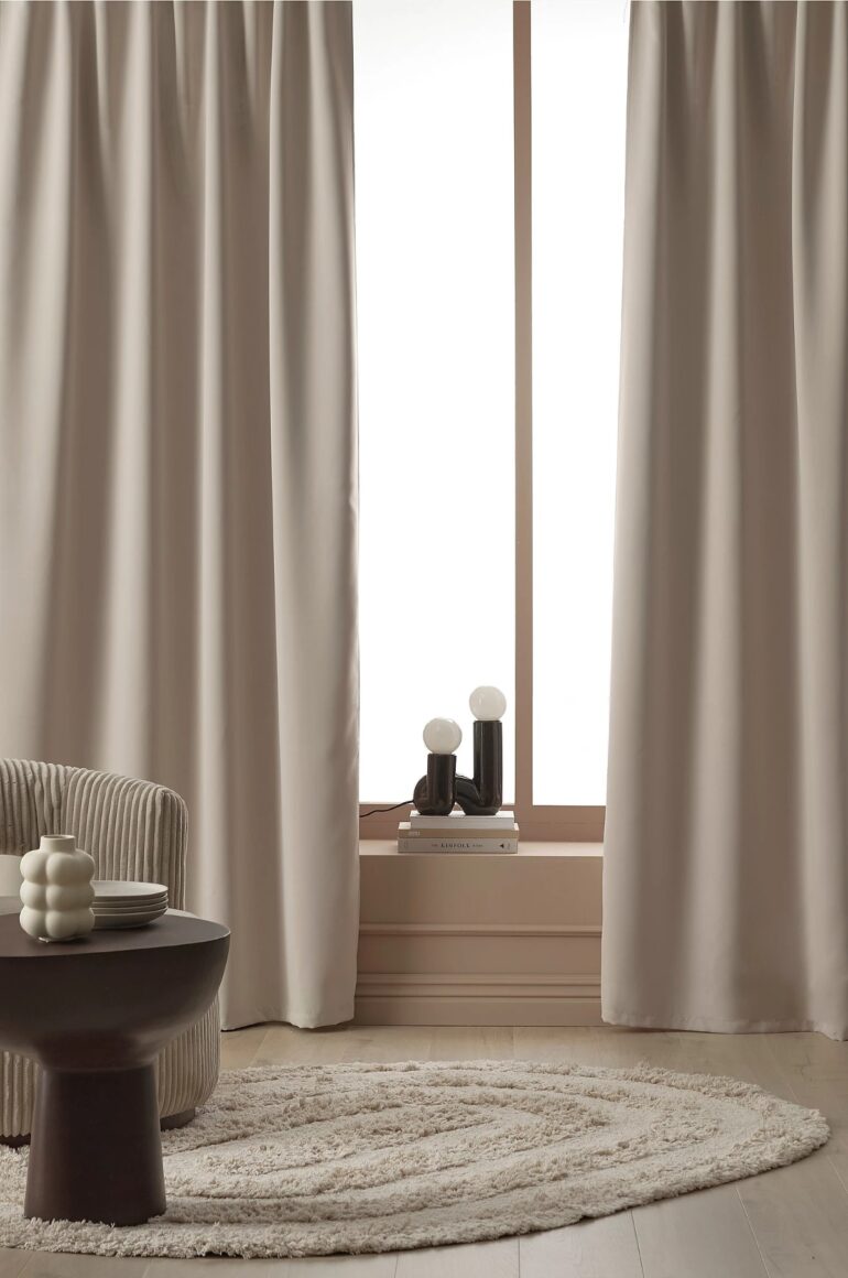 Multibandslängd mörkläggande beige