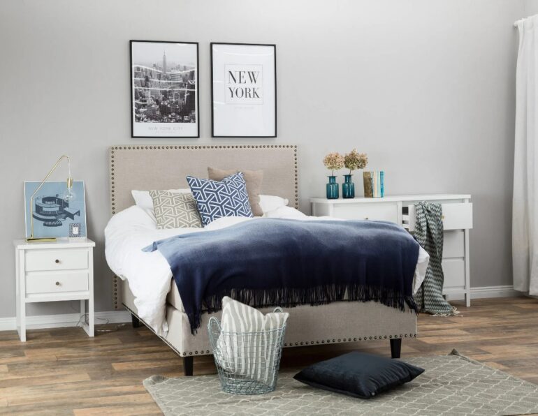 Sänggavel Rosalie 185 cm Låg