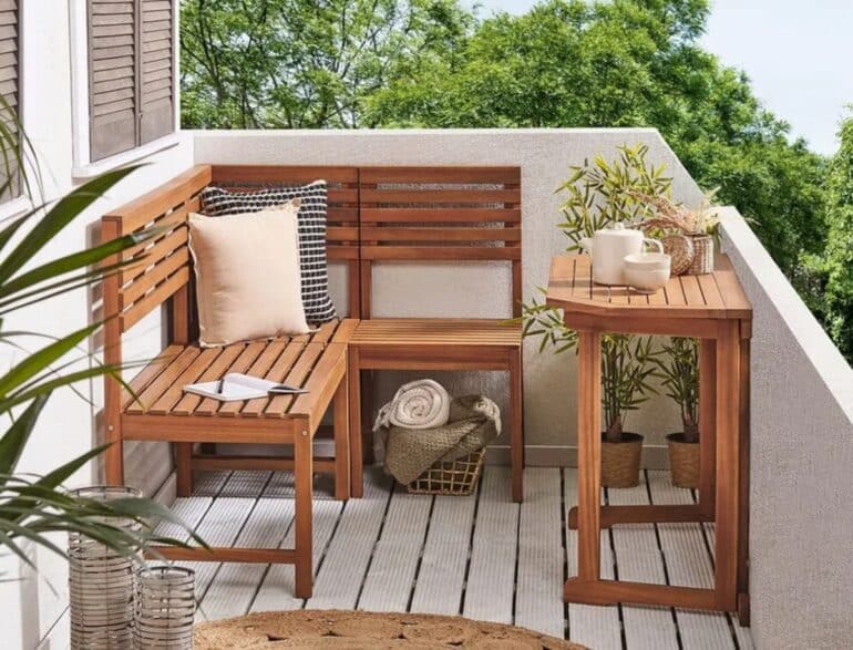 Små balkongbord billiga