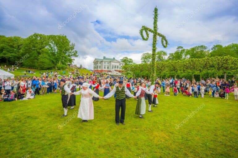 Midsommar gunnebo slott