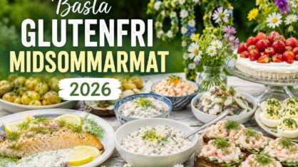 God glutenfri midsommarmat 2026  – 10 bästa recept