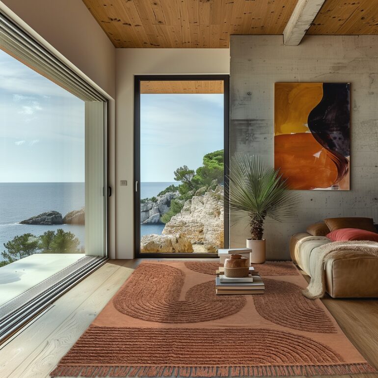 Ryamatta Jovie Natural terrakotta