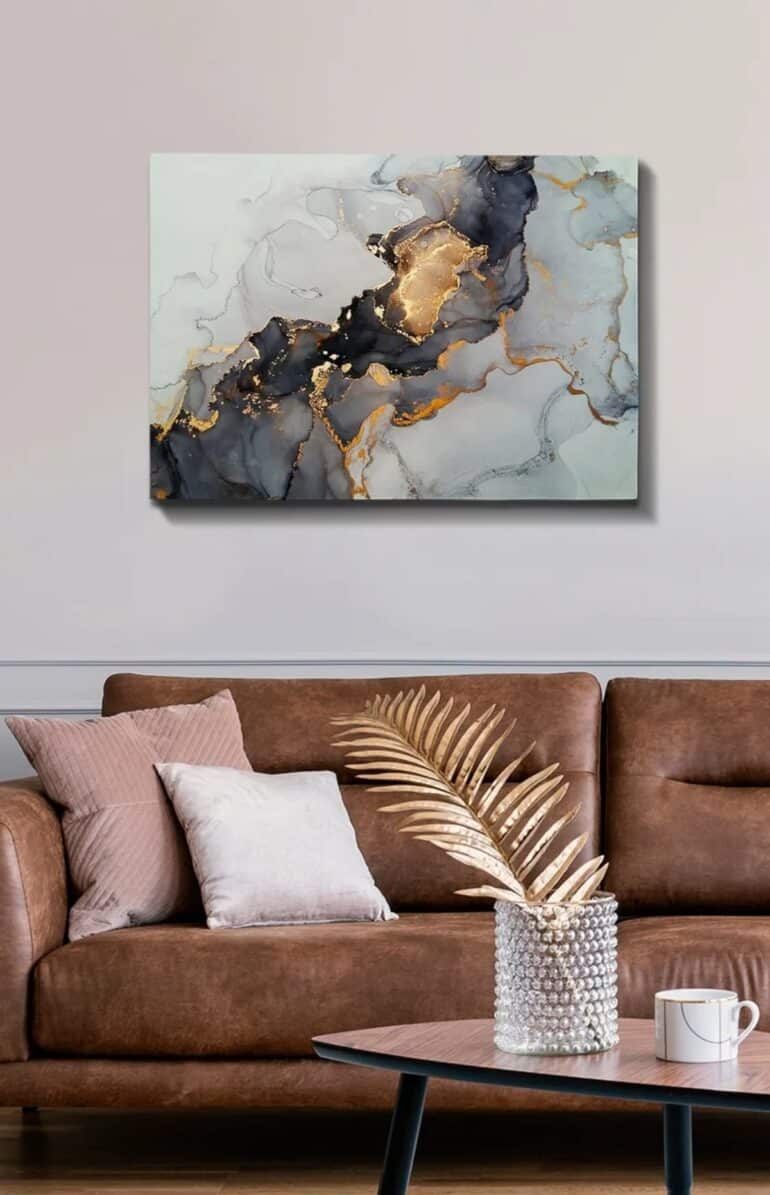 Canvastavla Abstrakt