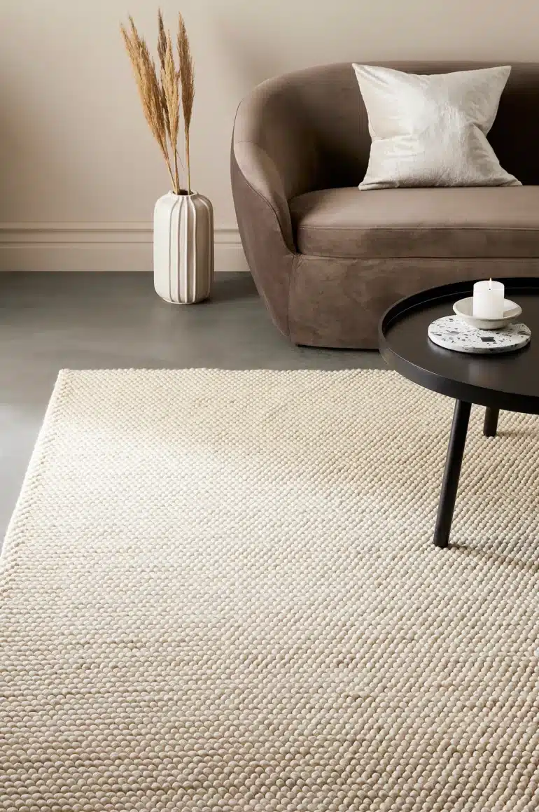 Billig beige matta