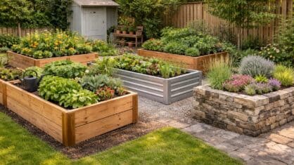 bygga odlingslådor upphöjda