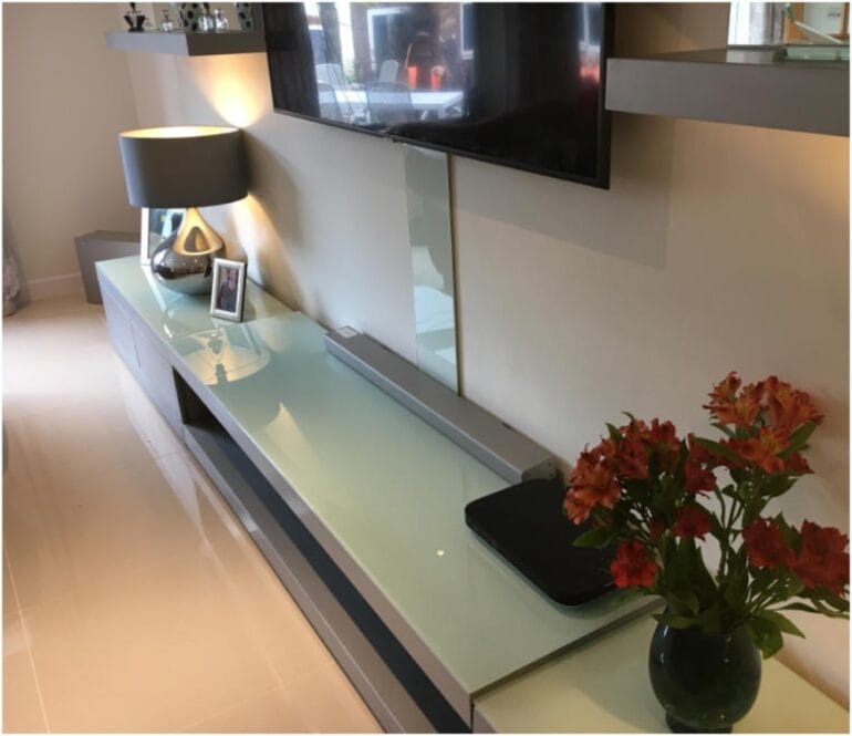 Gömma sladdar snyggt tv