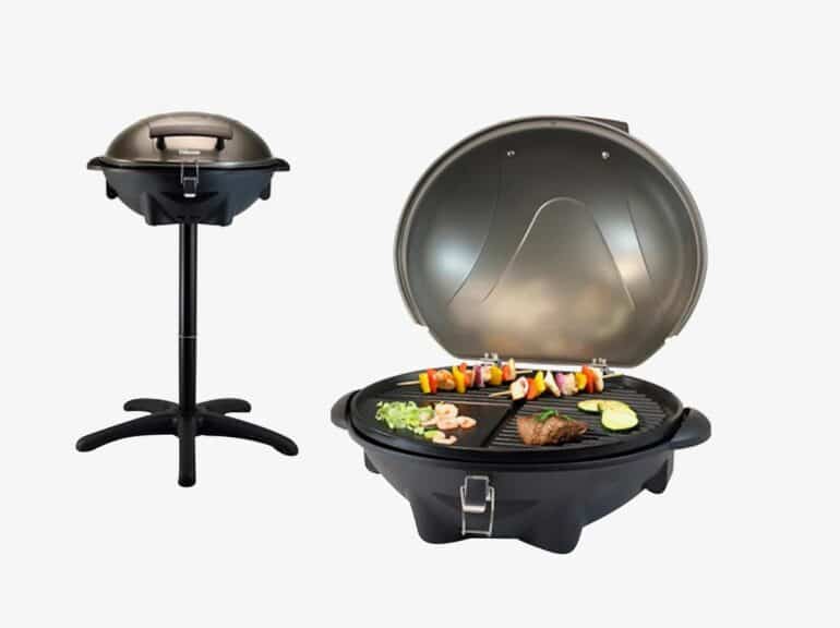 Tristar el grill på avtagbart stativ