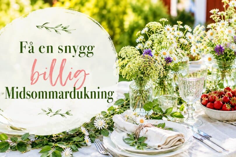 midsommardukning billigt
