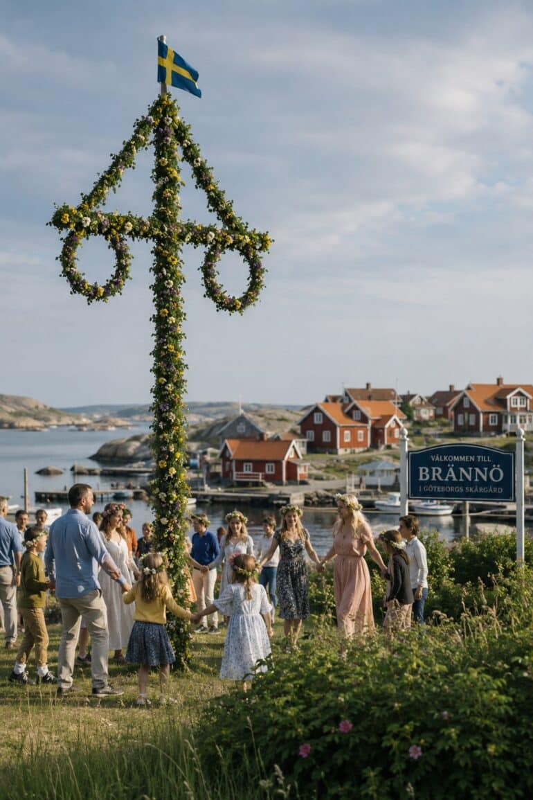 fira midsommar brännö göteborg