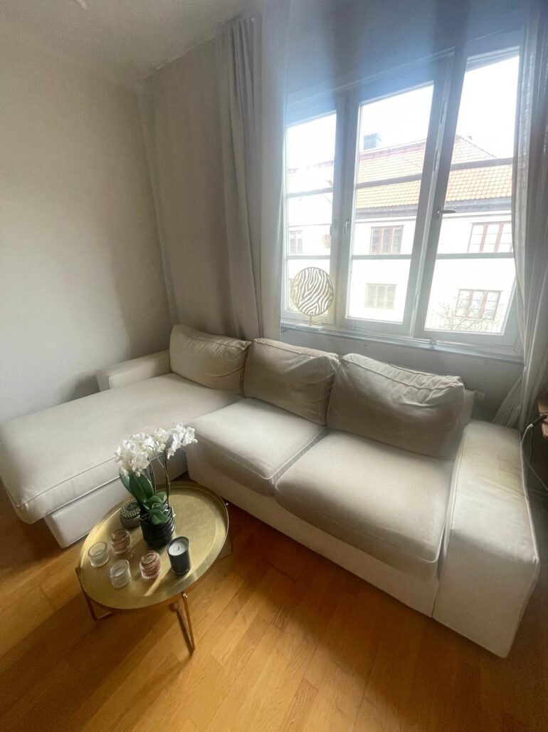 ikea soffa före tvätt