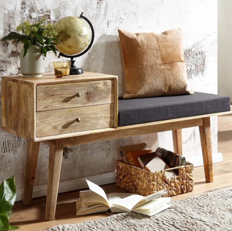 Sittbänk kolanda 120 cm