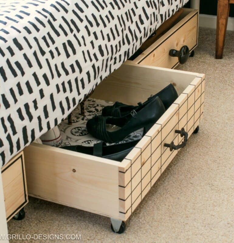 Diy sänglåda