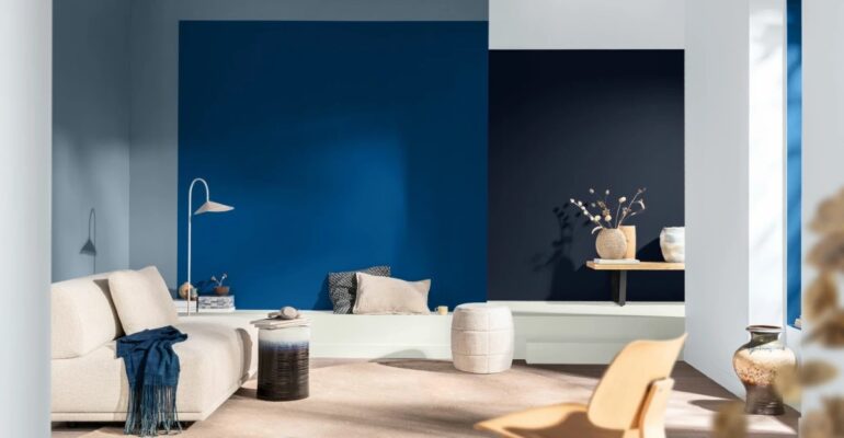 Blå färg årets färg