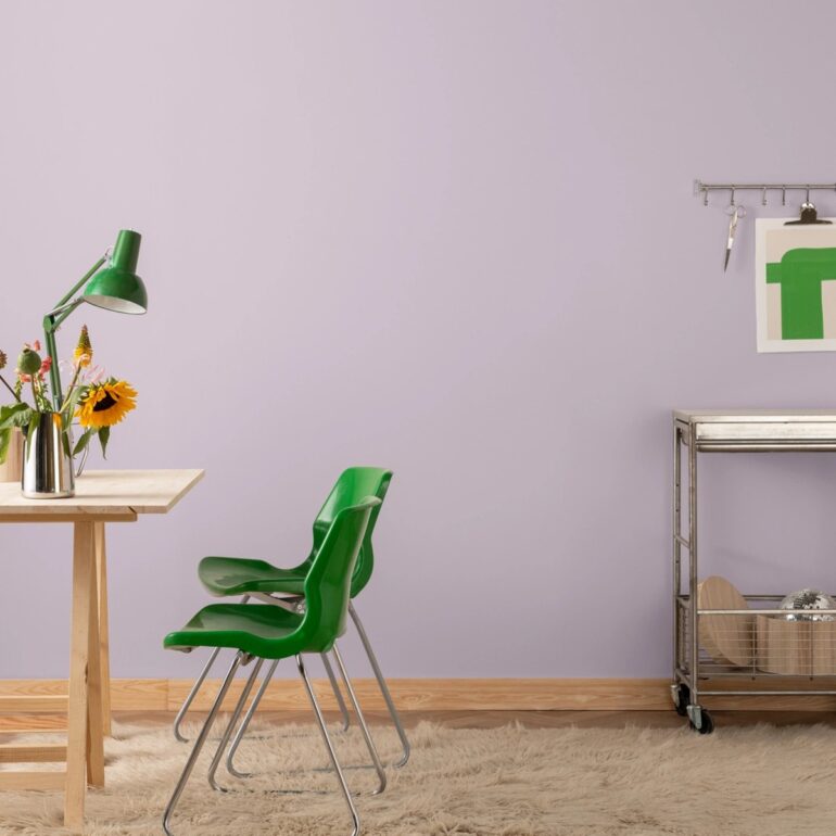 Lavendel väggfärg
