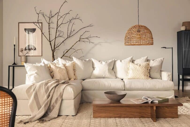 Soffor med tvättbart tyg