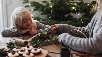 Julpynt barnvänligt