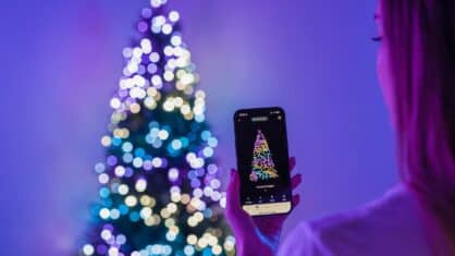Smart julgransbelysning