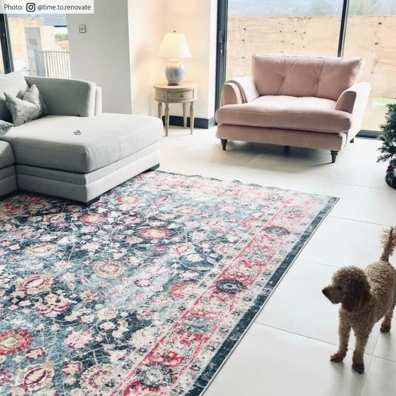 Wiltonmatta mönster