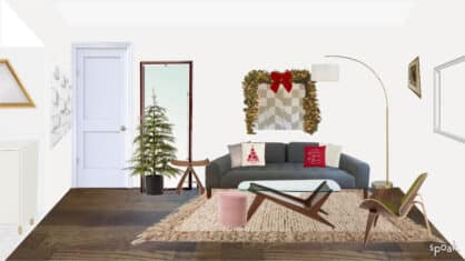 Gömma kablar julbelysning