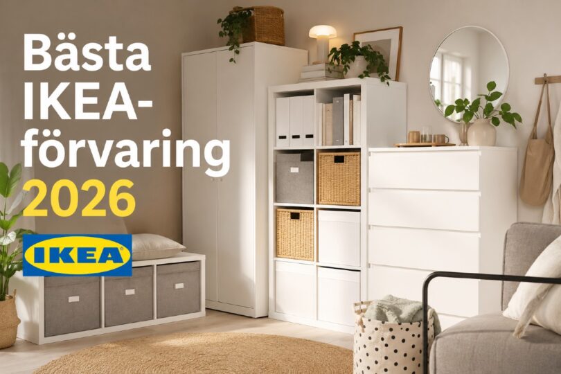 Bästa IKEA-förvaring