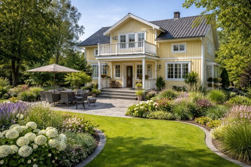 Trädgård höja värde hus