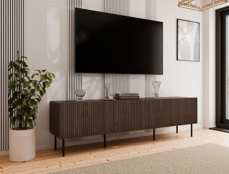 Tv bänk Hammarstrand med Förvaring 201 cm