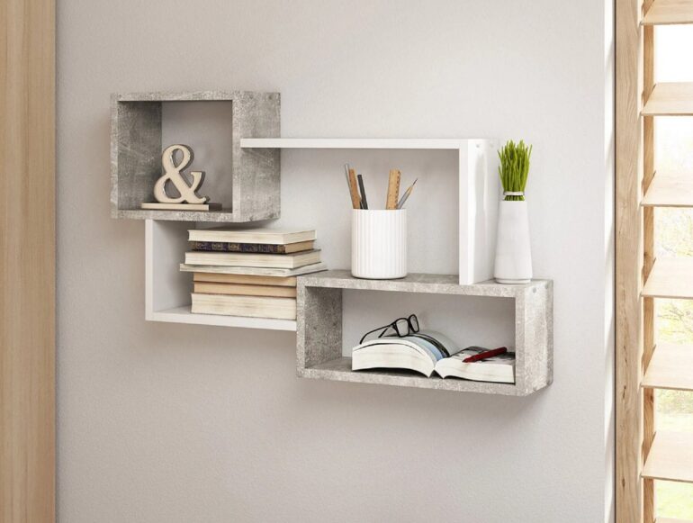 Vägghylla Trio 87x18x54 cm