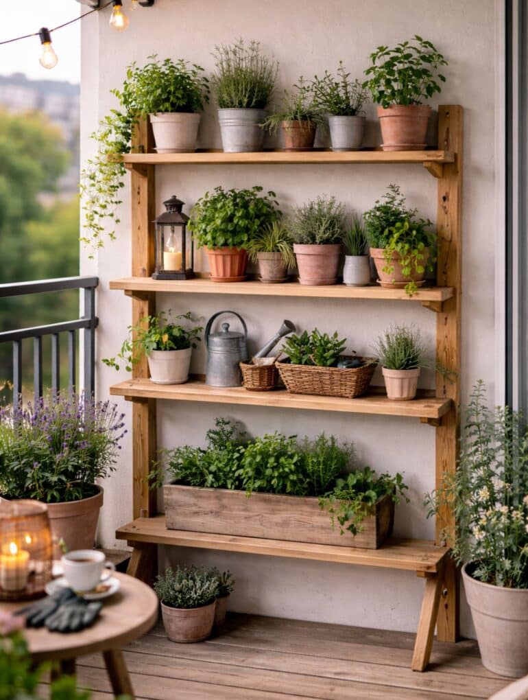 Balkonghylla fristående bygga(1)