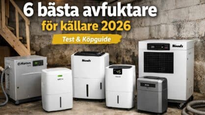 Bästa avfuktare källare